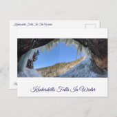 冬はがき内のKaaterskills秋 ポストカード (正面/裏面)