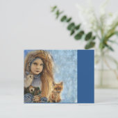 冬はがき ポストカード (スタンド正面)