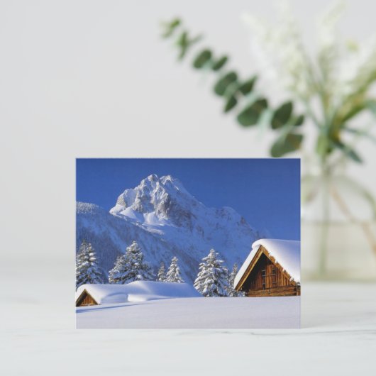 冬はがき ポストカード (スタンド正面)