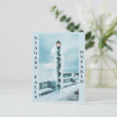 冬はナイアガラ秋オンタリオ州カナダ ポストカード (スタンド正面)