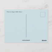 冬はナイアガラ秋オンタリオ州カナダ ポストカード (裏面)