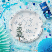 冬はパーティーの誕生日だ ペーパープレート (パーティー)