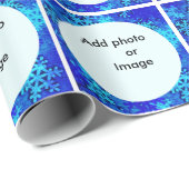 冬は写真を個人化します ラッピングペーパー (ロールコーナー)