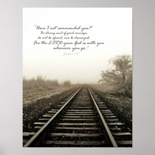 冬は場面および聖なる書物、経典11x14ポスターを追跡します ポスター