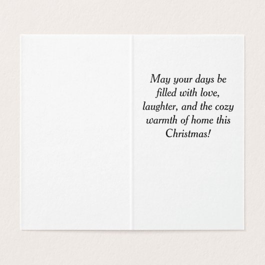 冬は居心地の良い家 (内部フラット)