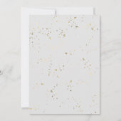 冬は日付カード金箔の水色フローラを保存 セーブザデート