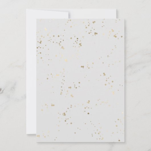 冬は日付カード金箔の水色フローラを保存 セーブザデート