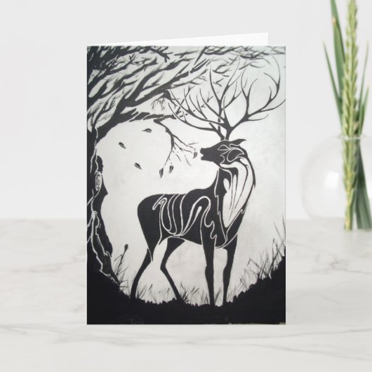 冬は来ます カード (正面)