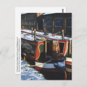 冬は船を狭める ポストカード (正面/裏面)