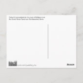 冬は船を狭める ポストカード (裏面)