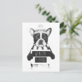 冬は退屈だ ポストカード (スタンド正面)