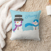 冬は雪だ。 クッション (ブランケット)