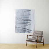 冬は雪凍っていが積もった タペストリー (インサイチュ)