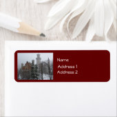 冬はNeuschwanstein城 ラベル (インサイチュ)