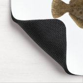 冬もがき- Blackback マウスパッド (コーナー)