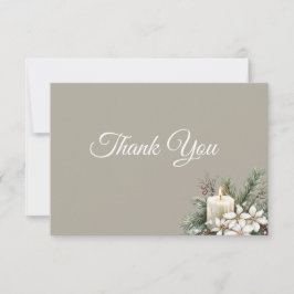 冬をテーマにしたサンキューカード サンキューカード