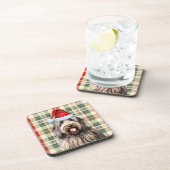 冬をテーマにしたベルガマスコドッグホリデープレイド コースター (右側)