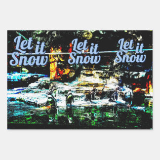 冬をテーマにした包装紙 ラッピングペーパーシート