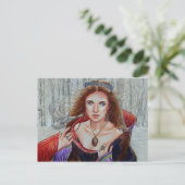 冬をテーマにした「The Passion Bearer」のハガキ シーズンポストカード (スタンド正面)