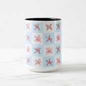 冬を思い出す果物 ツートーンマグカップ (中央)