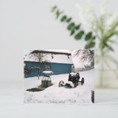 冬を思い出す ポストカード (スタンド正面)