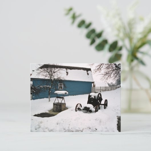 冬を思い出す ポストカード (スタンド正面)