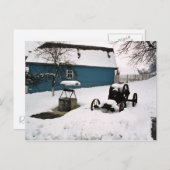 冬を思い出す ポストカード (正面/裏面)