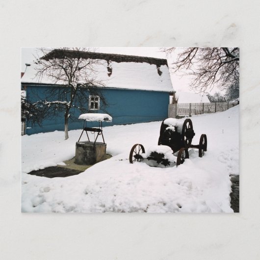 冬を思い出す ポストカード (正面)