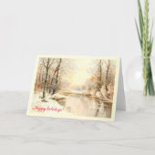 冬アットシュプレワルド カード (正面)