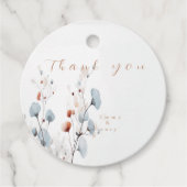 冬エレガントのパステルフローラ フェイバータグ (正面)