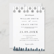 冬エレガントのワンダーランド雪結婚片