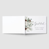 冬エレガントの結婚季節 ゲストブック (全面)