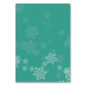 冬エレガントの結婚式 テーブルナンバー (裏面)