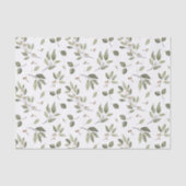 冬エレガントの緑 薄葉紙 (正面)