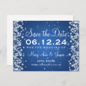 冬エレガントの輝きを青く保つ 案内ポストカード (正面/裏面)