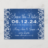 冬エレガントの輝きを青く保つ 案内ポストカード (正面)