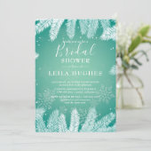 冬エレガントブライダルシャワー 招待状 (スタンド正面)