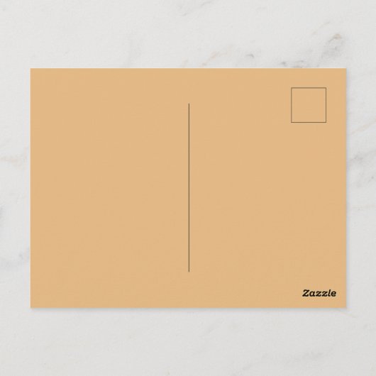 冬エレガント幸い新年 ポストカード (裏面)