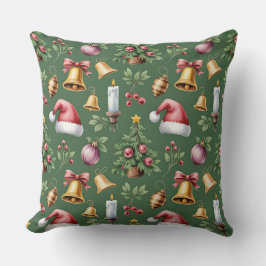 冬エレガント植物性クリスマス枕 クッション
