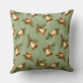 冬エレガント植物性クリスマス枕 クッション (裏面)