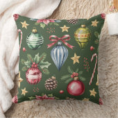 冬エレガント植物性クリスマス枕 クッション (ブランケット)