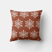 冬エレガント雪 クッション (裏面)