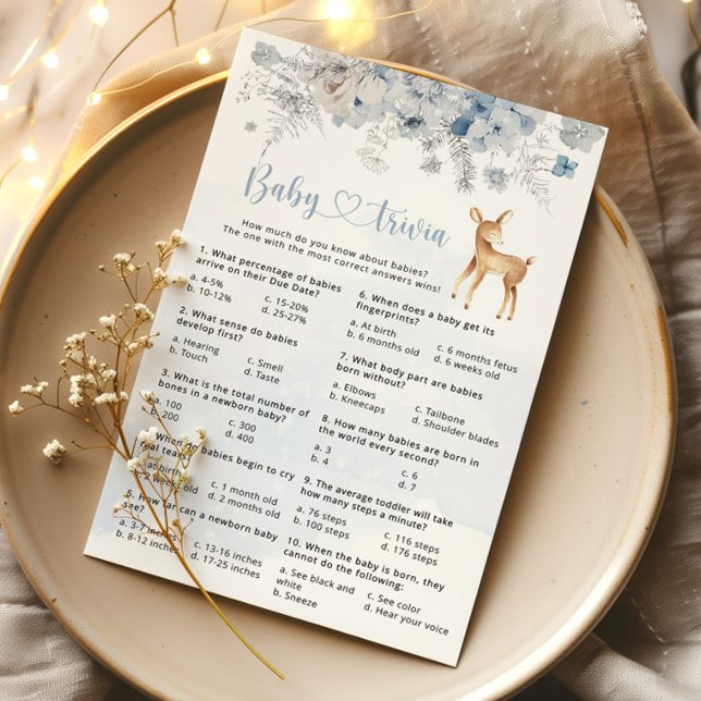 冬オ鹿ブルーシルバーベビートリビアゲーム (クリエイターアップロード済み)