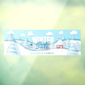 冬カスタマイズセール雪ラデンシーン最大%オフ ウィンドウサイン (シート3)