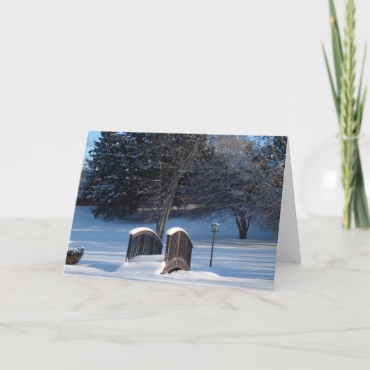 冬カード カード (正面)