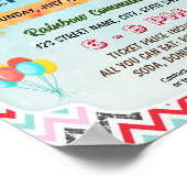 冬カーニバルフェスティバルイベントチラシポスター ポスター (角)