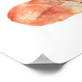 冬キツネ1 ポスター (角)