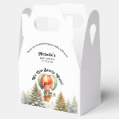 冬クリスマスの赤ちゃんシャワーを待つことができる フェイバーボックス (オープン)