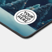 冬クリスマスツリーズデスクマットマウスパッド デスクマット (コーナー)