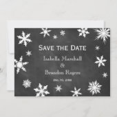 冬シャンパンを飲む日時を保存 セーブザデート (裏面)